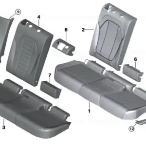 Acoperire ISOFIX dreapta CANBERRABEIGE - BMW Preferatul clienților