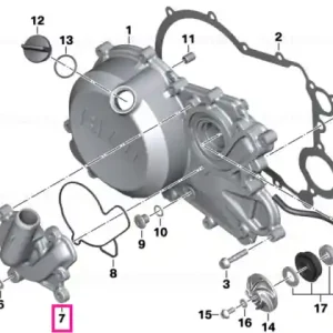 Capac pompă răcire - BMW Motorrad Preț mic