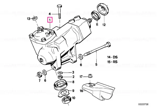 Reducere Exchange hydro steering gear - BMW