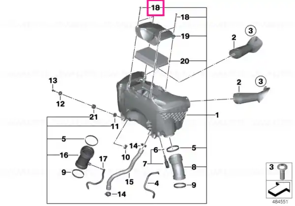 Șurub Torx M5X50 - BMW Motorrad Mai ieftin