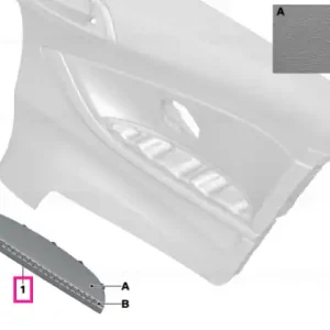 Armrest, leather, rear left INDIVIDUAL - BMW Reducere extra