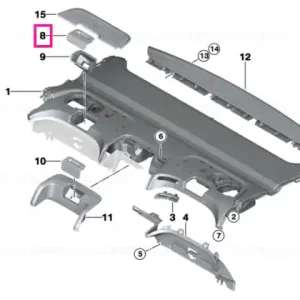 Bestseller Top tether lid SCHWARZ - BMW