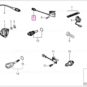 Comutator stop lumini L=1245 - BMW Motorrad Bestseller