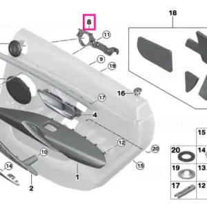 Adaptor right - BMW Plată securizată