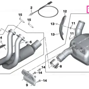 Cel mai bun preț Front silencer - BMW Motorrad