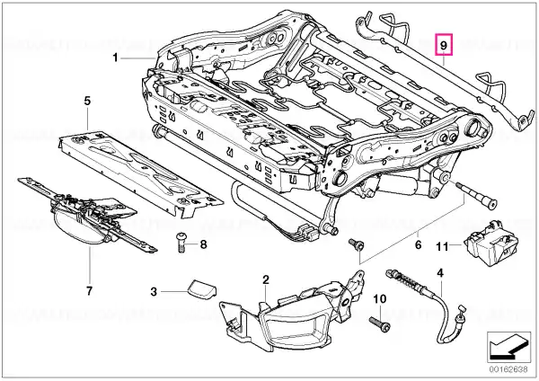 Suport Isofix - BMW Comandă acum