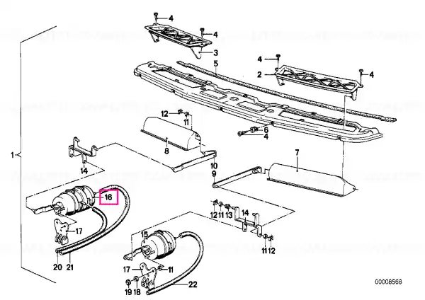 Actuator f right fresh air flap - BMW Cumpărături sigure