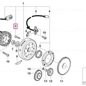 Șurub cap cilindric M8X16-12.9-MK - BMW Motorrad Mai ieftin