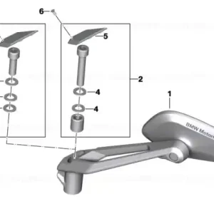 Discount Set piese montate oglindă - BMW Motorrad