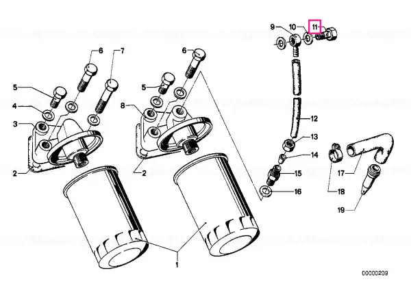 Super ofertă Hollow bolt 4-5-C35 - BMW