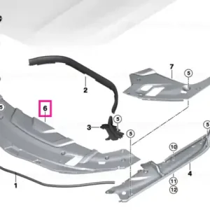Vezi acum Capac centru compartiment motor - BMW