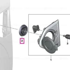 Capac etanșare ECE - BMW - Mini Plată securizată