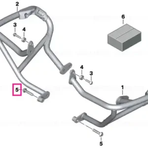 Transport gratuit Șurub îmbinare M10X45-10.9-MK - BMW Motorrad