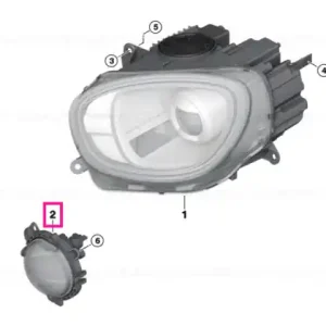 Headlight, bumper, left - BMW - Mini Ofertă specială