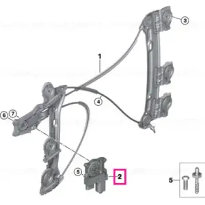 Drive for window lifter - BMW - Mini Noutate