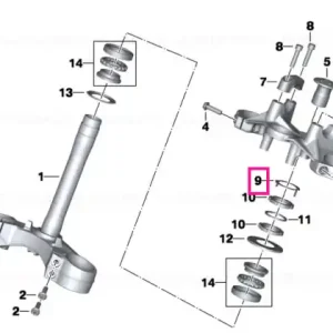 Securing plate - BMW Motorrad Calitate înaltă