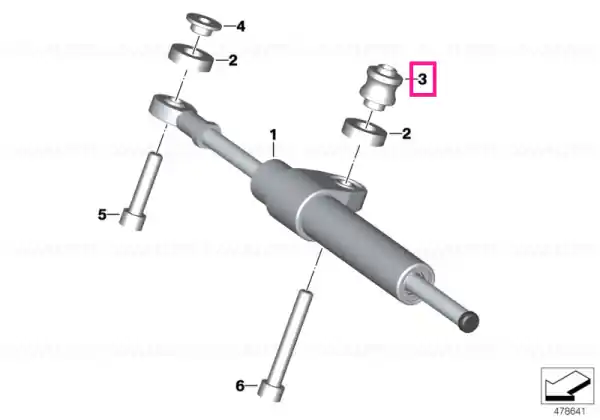 Spacer holder - BMW Motorrad Promoție