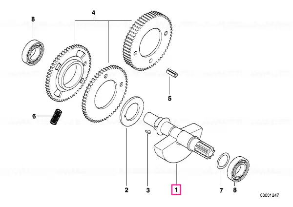 Compensating shaft - BMW Motorrad Discount