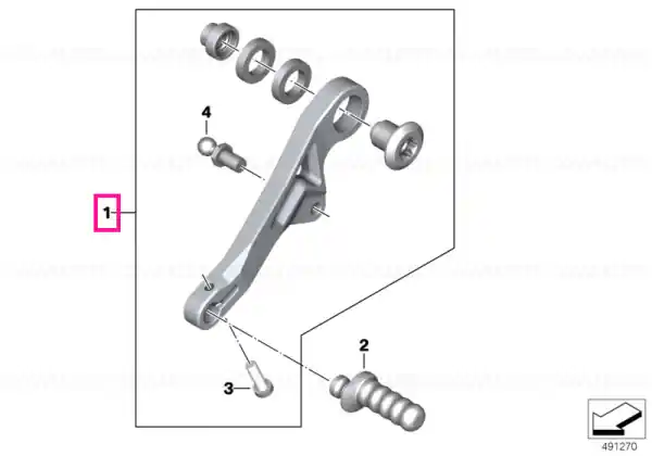 Foot shift lever HP - BMW Motorrad Ofertă limitată