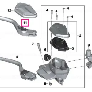Brake lever HP - BMW Motorrad Nu rata