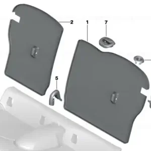 Doar azi Capac isofix drept - BMW - Mini
