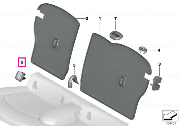 Doar azi Capac isofix drept - BMW - Mini