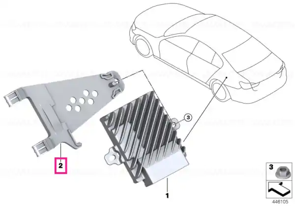 Holder ASD - BMW Livrare gratuită