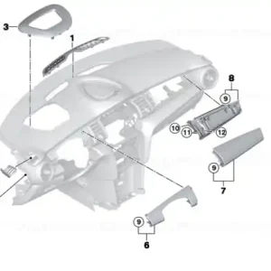 Reducere extra Ornament tablou bord exterior dreapta - BMW - Mini