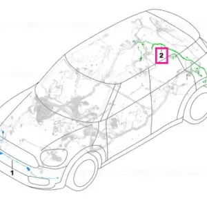 Cumpărături sigure Set cabluri reparație bara spate - BMW - Mini