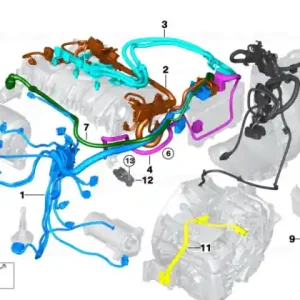 wiring harness, engine trans. module - BMW Cel mai vândut