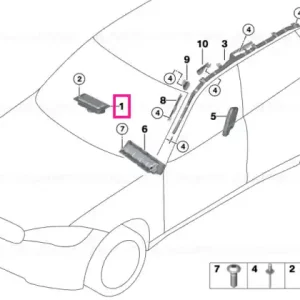 Airbag for front passenger - BMW Lichidare de stoc