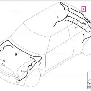 Set cabluri reparație portbagaj - BMW - Mini Doar azi