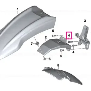 Surub ISA M6X25-8.8-ZNNIV - BMW Motorrad Mai ieftin