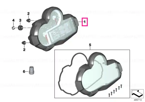 Instrument cluster MPH - BMW Motorrad Cumpără online