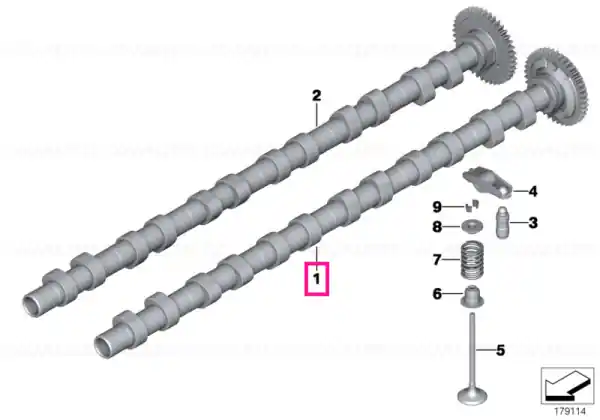 Inlet camshaft - BMW Cumpărături sigure