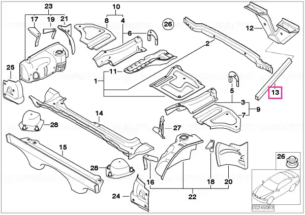 Preț promoțional Tension strut - BMW