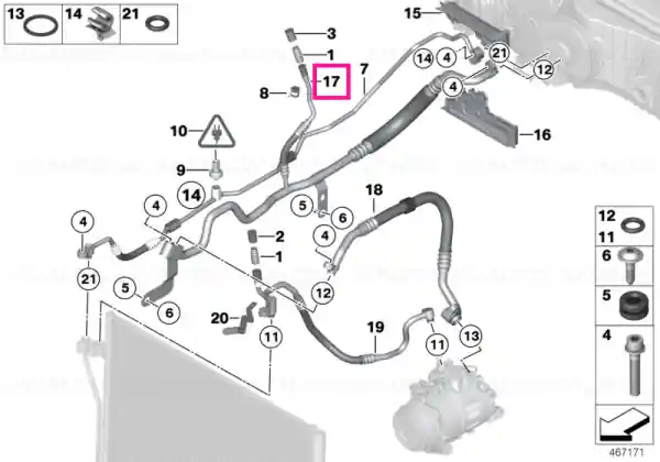 Comandă acum Suction pipe without filler neck - BMW