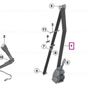 Upper belt front left OYSTER 71 - BMW Reducere extra