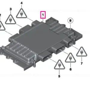 Basic cotrol unit DME MSV90 - BMW Ieftin