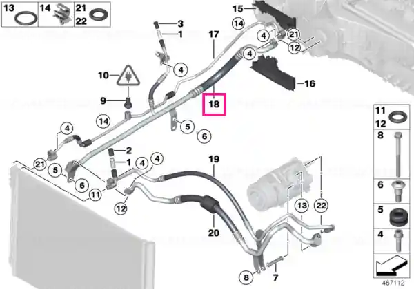 Suction pipe with filler neck - BMW Reducere de preț