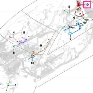 Wiring harness, SCR - BMW Reducere extra