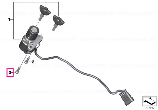 Fracture bolt M6X20 ZNNIV SI - BMW Motorrad Comandă acum