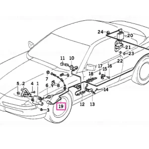 Wiring set cruise control - BMW Plată securizată