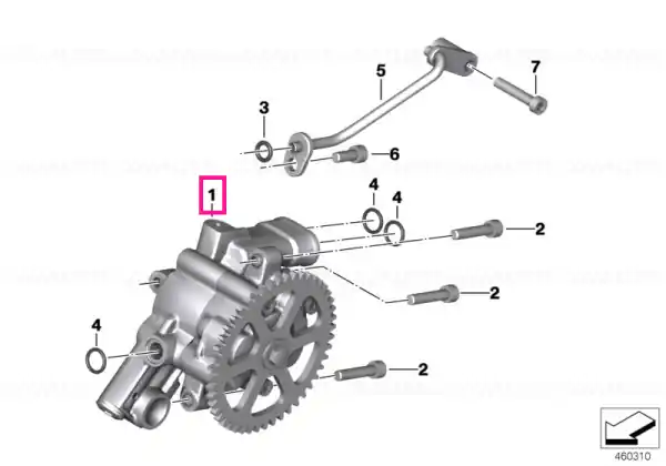 Pompa de ulei - BMW Motorrad Vezi acum