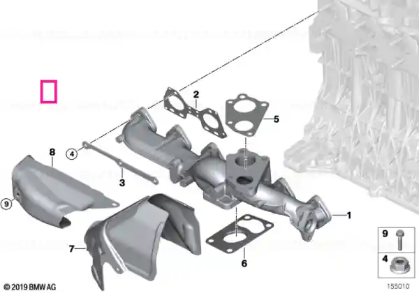 Exhaust manifold - BMW Super ofertă
