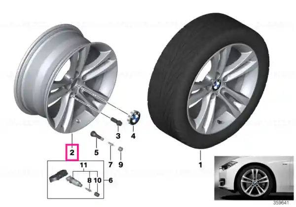 Roata aliaj usoara jet 8,5JX18 ET:47 8,5JX18 ET:47 - BMW Reduceri