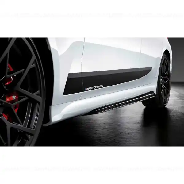 Extensie/Ornament prag, negru lucios, stanga, M Performance - BMW Seria 3 G20 G21 Discount