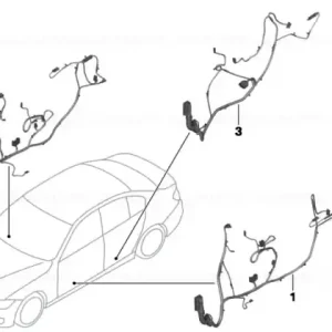 Wiring co-drivers side - BMW Bestseller