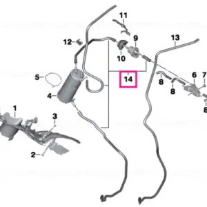 Discount Kit furtun ventilație - BMW Motorrad