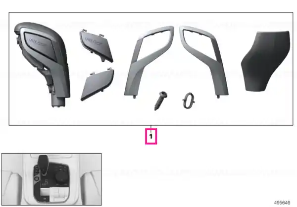 Kit reparație nod manetă schimbător - BMW Vezi acum